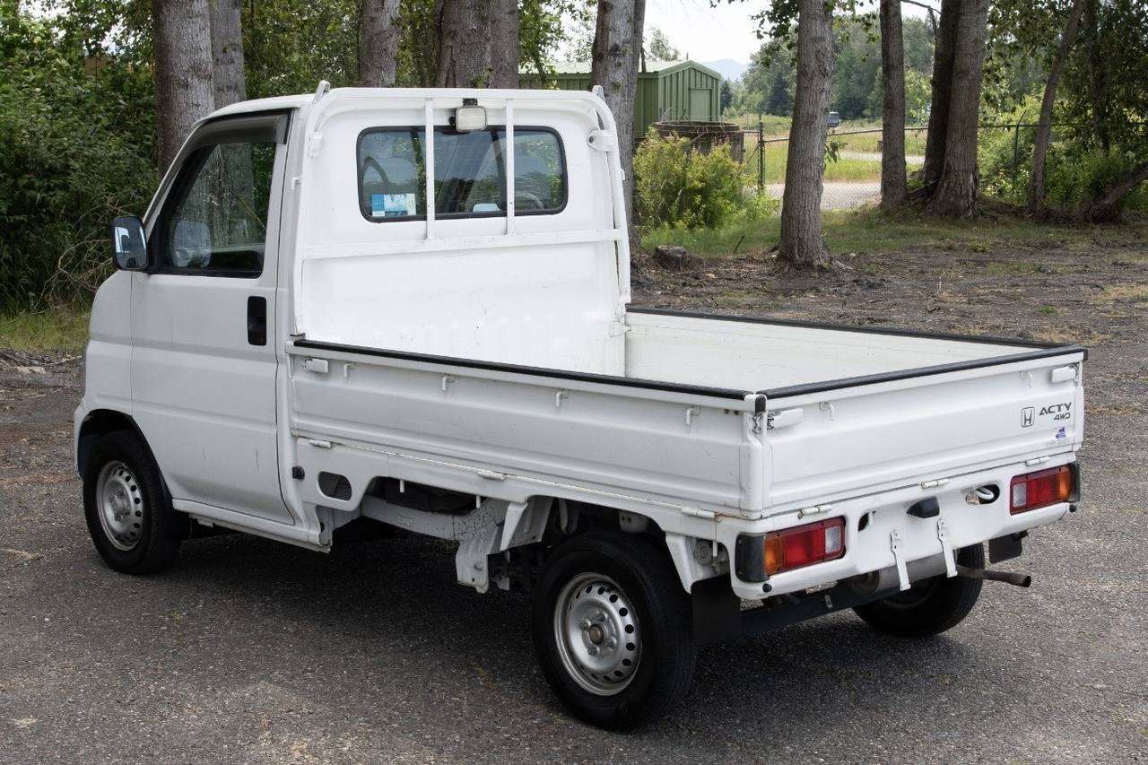 2000 Honda Acty Attack EFI RealTime 4WD, PS, 5MT, Airbag, Difflock