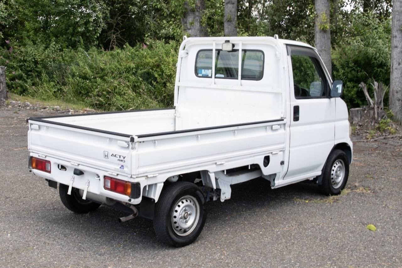 2000 Honda Acty Attack EFI RealTime 4WD, PS, 5MT, Airbag, Difflock