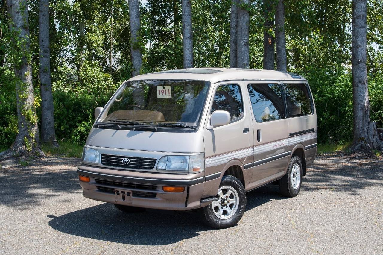 1994 Toyota Hiace Super Custom 4WD 3.0L EFI Turbo Diesel, 5MT