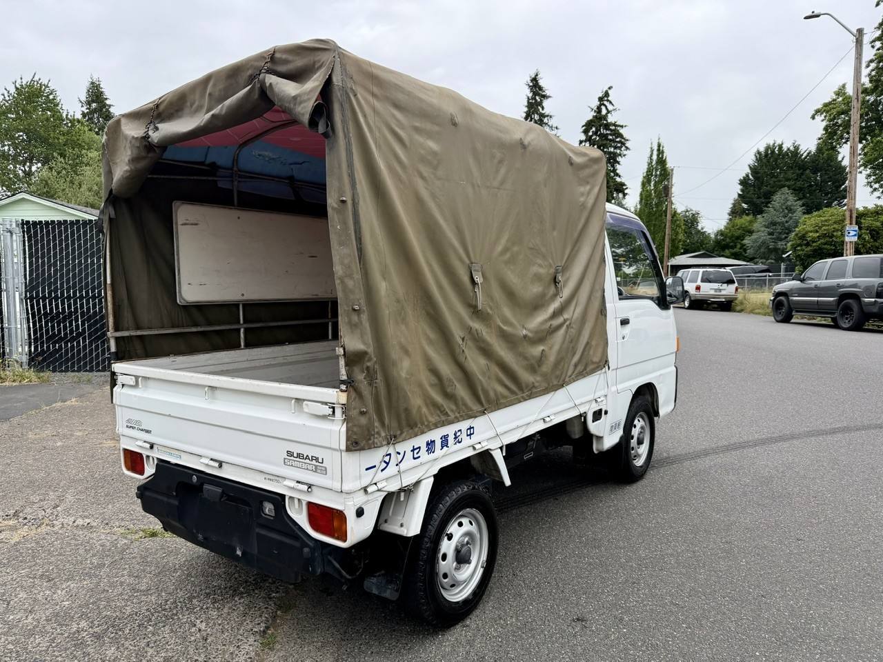 1990 Subaru Sambar Super Charged 4WD, 2Hi-4Hi AC 5MT, Difflock