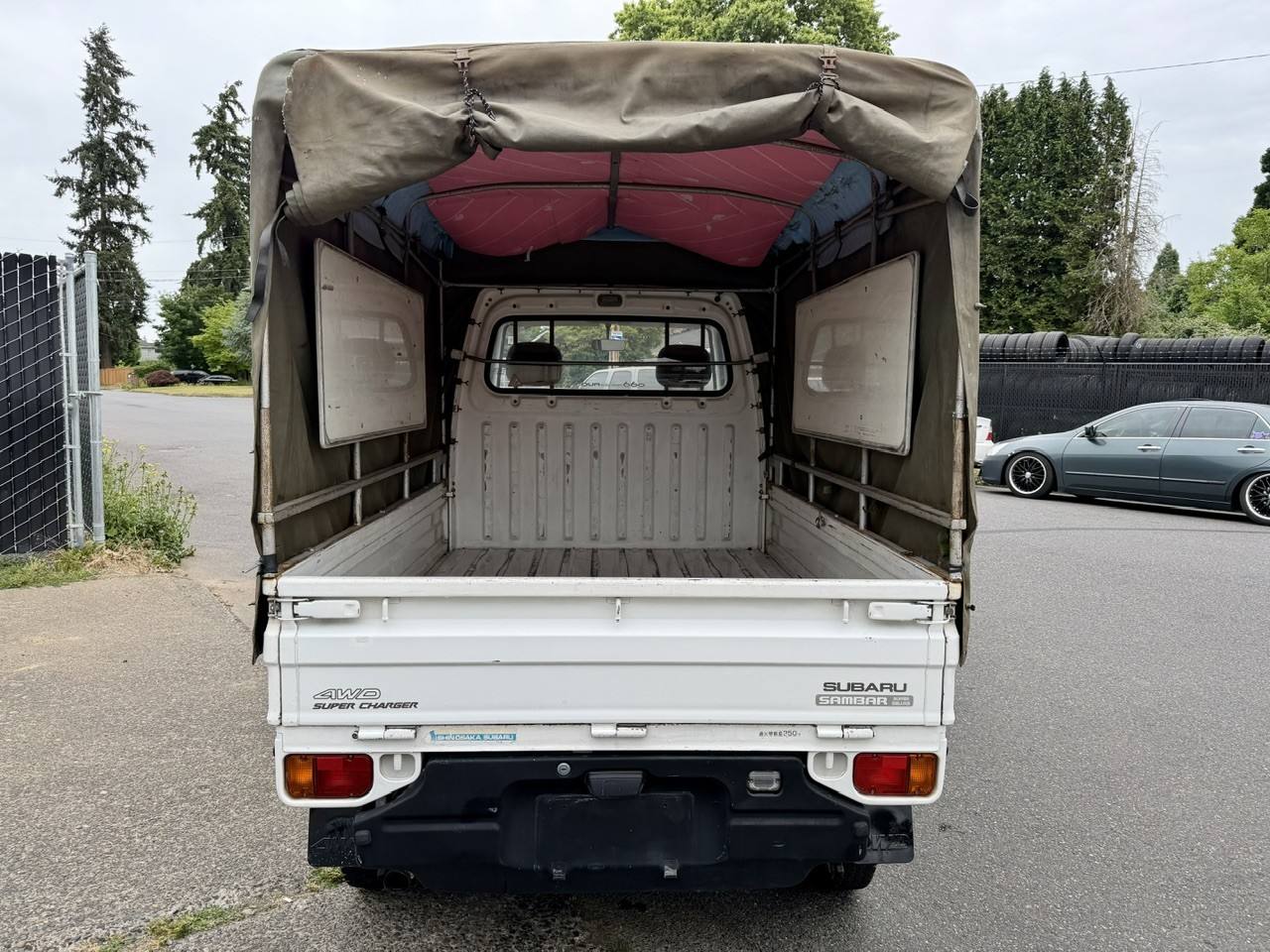 1990 Subaru Sambar Super Charged 4WD, 2Hi-4Hi AC 5MT, Difflock