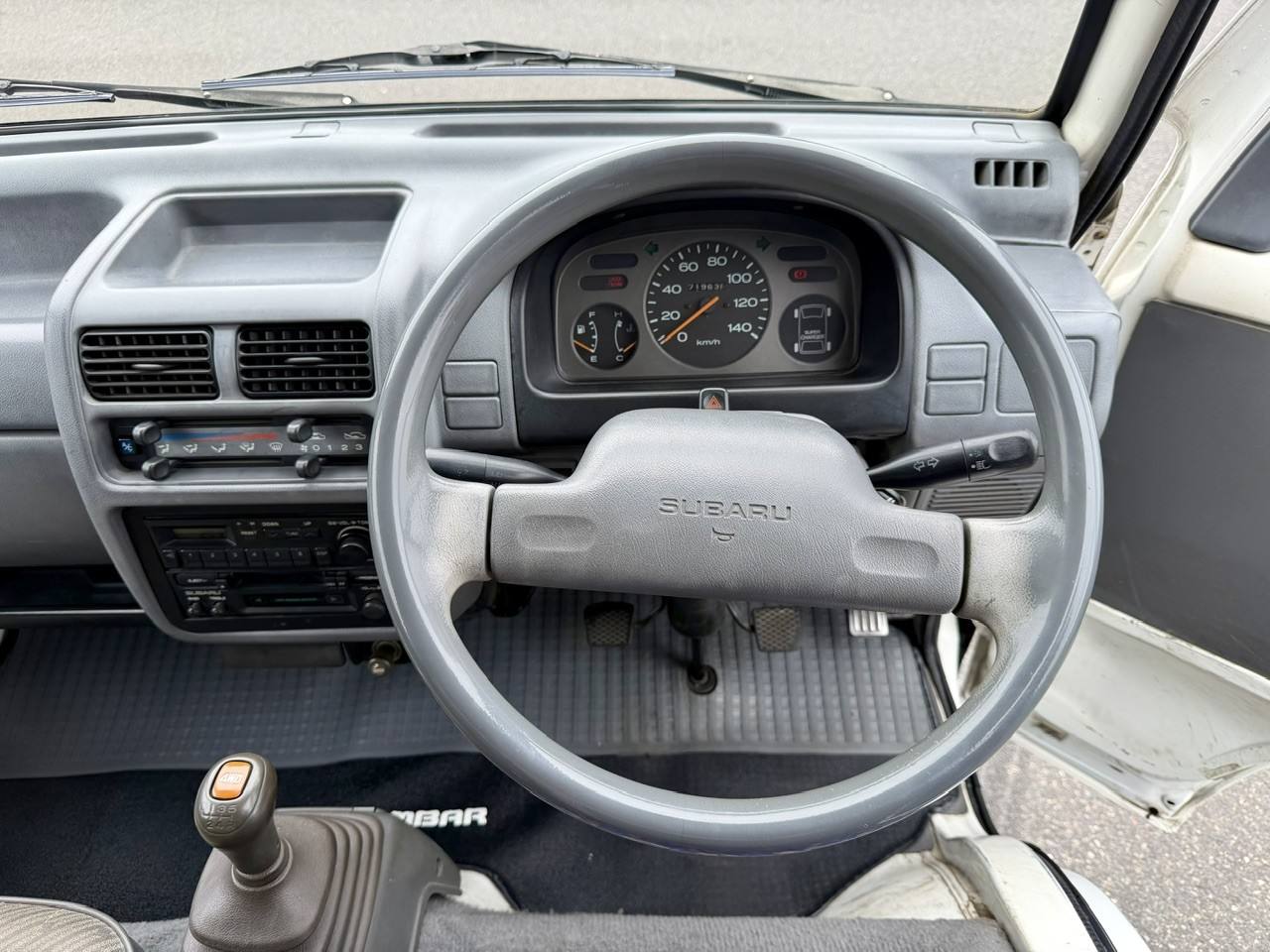 1990 Subaru Sambar Super Charged 4WD, 2Hi-4Hi AC 5MT, Difflock