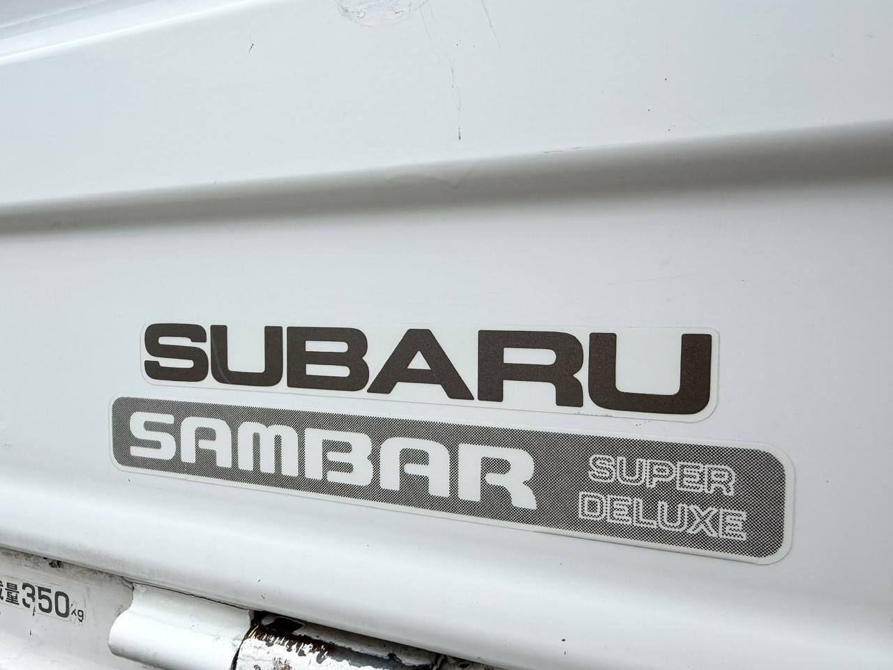1990 Subaru Sambar Super Charged 4WD, 2Hi-4Hi AC 5MT, Difflock