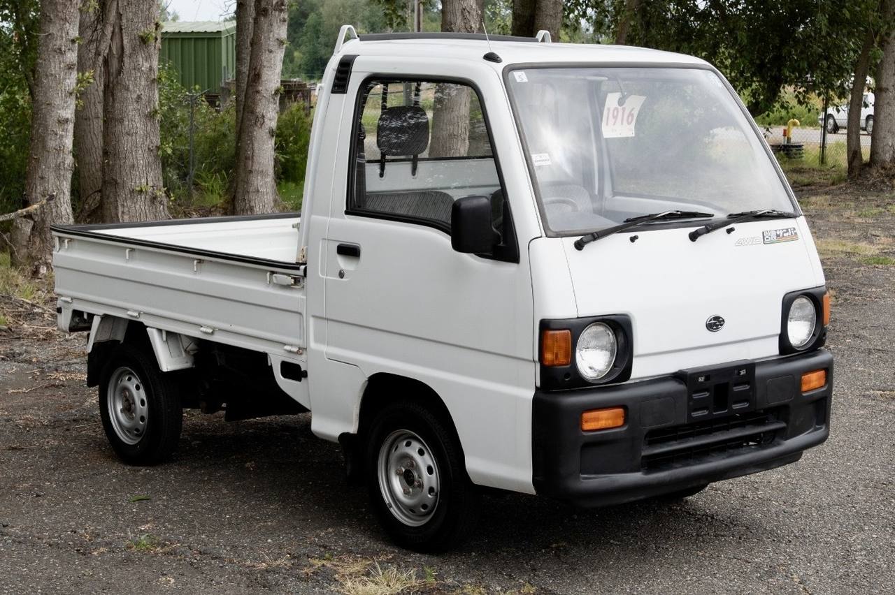 1992 Subaru Sambar 4WD, 2Hi-4Hi, EL Gear, 5MT, Like New!