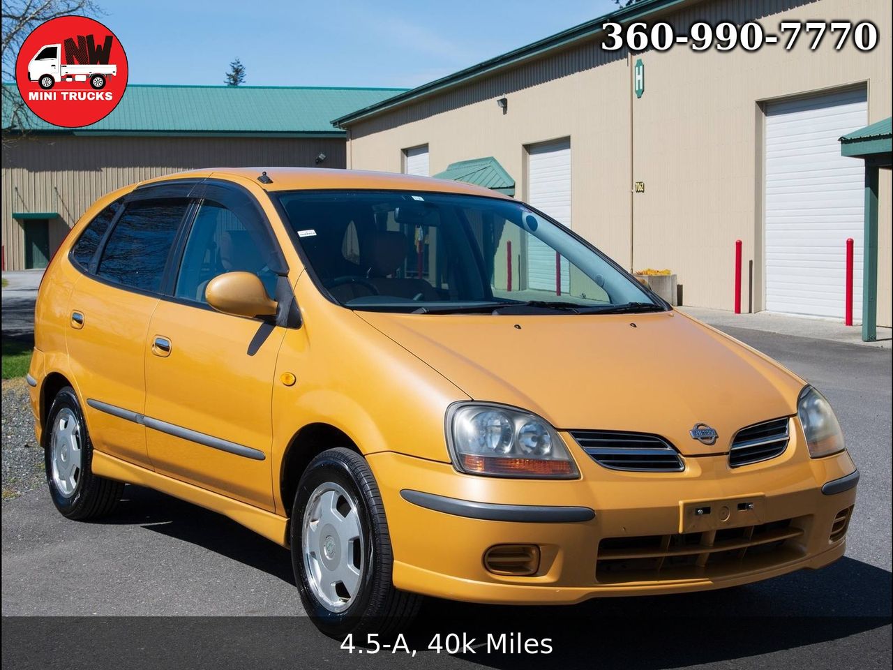 1999 Nissan Tino SR20, FWD, PS, PW, PL, AC, Automatic
