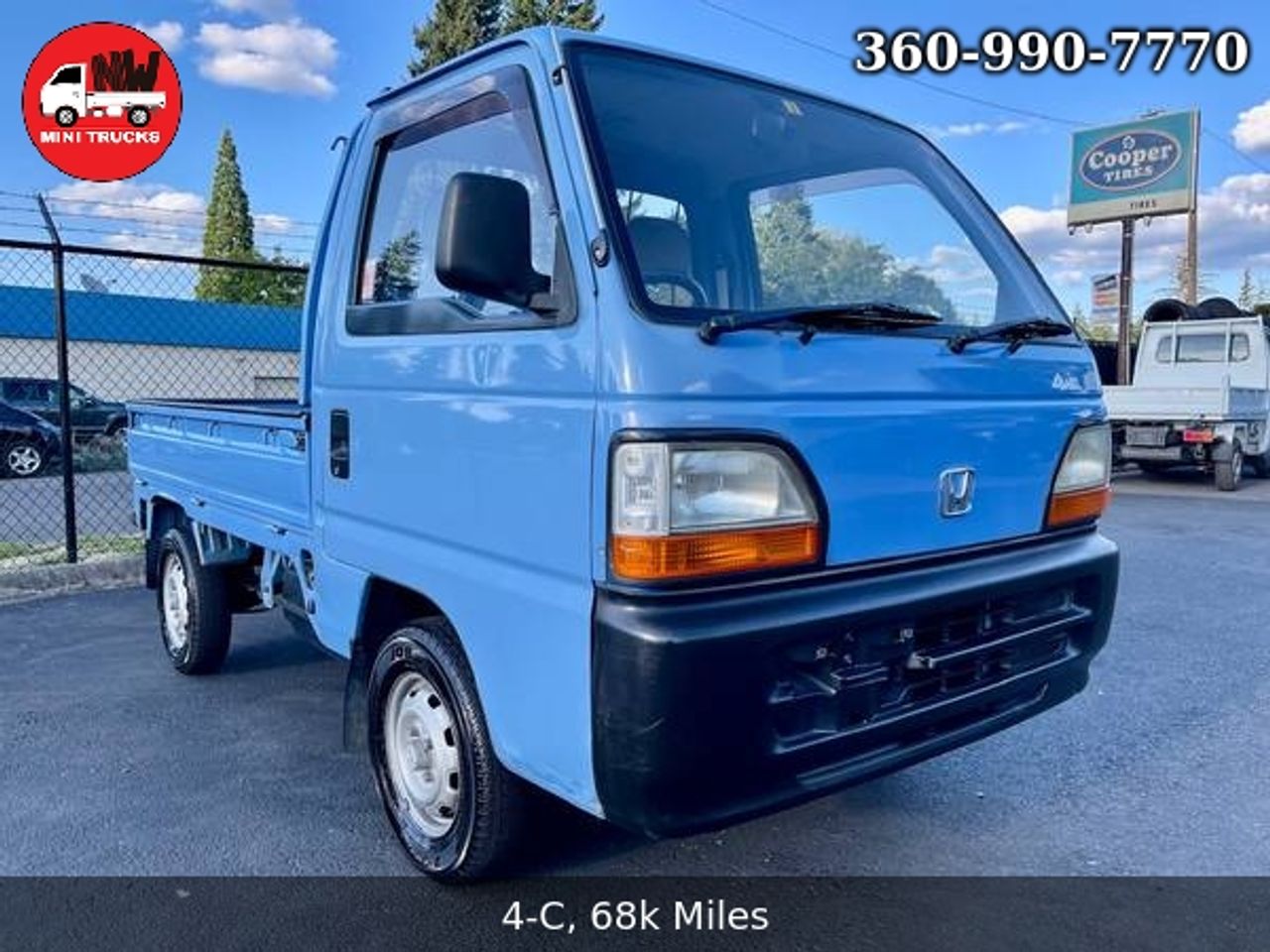 1995 Honda Acty Super Delux RealTime 4WD, Mid-Engine, 5MT, Rare!