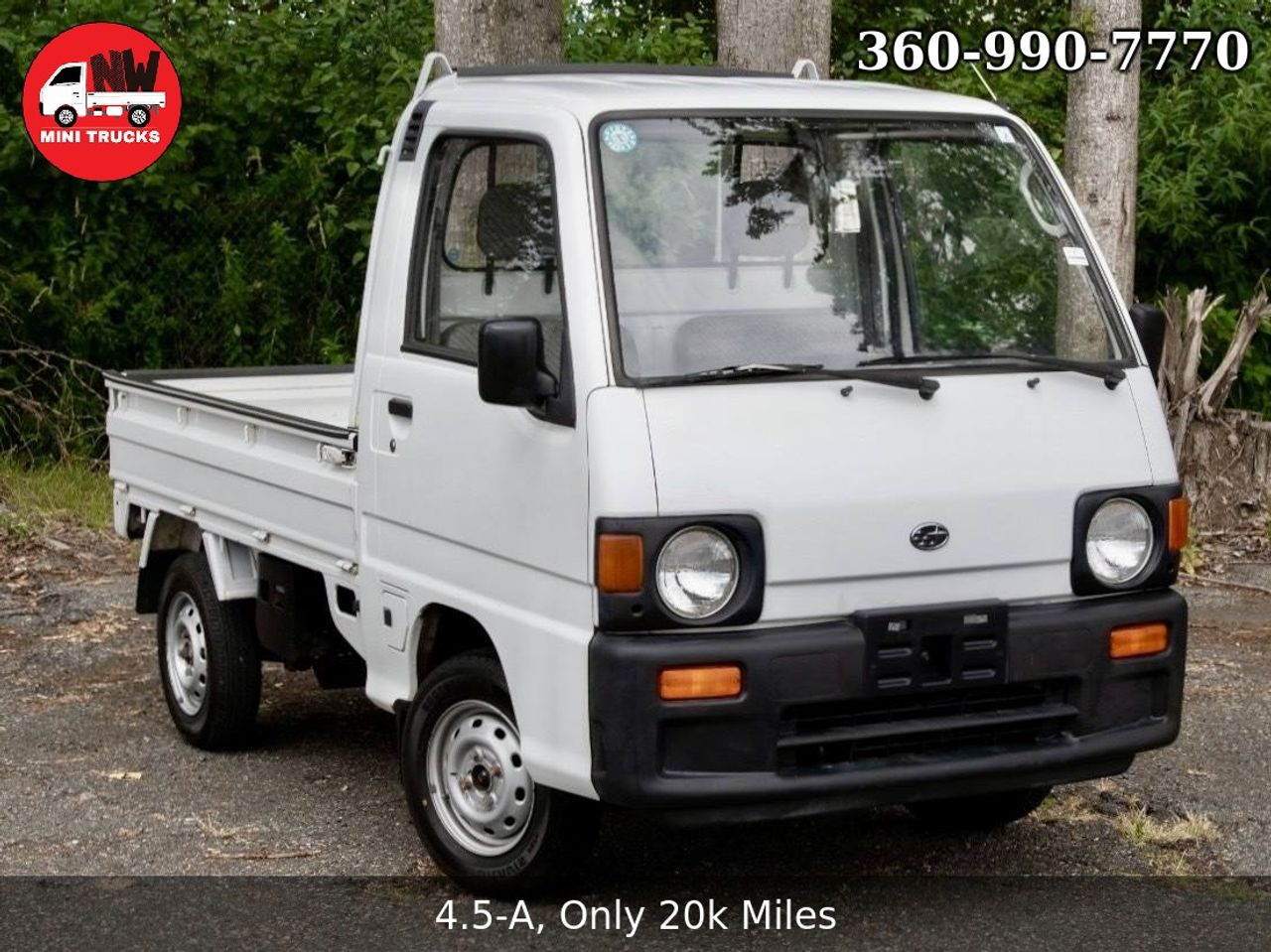 1992 Subaru Sambar 4WD, 2Hi-4Hi, EL Gear, 5MT, Like New!