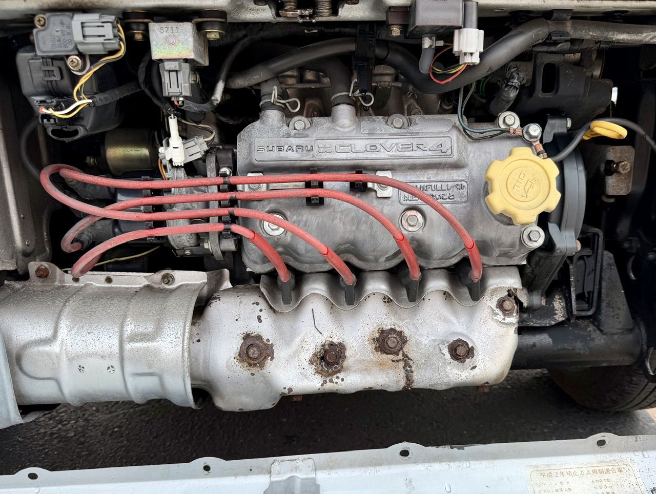 1996 Subaru Sambar Dias II  Maleza 4WD Supercharged, AC, 5MT