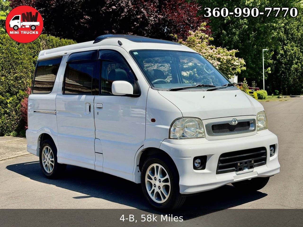 2001 Toyota Sparky XS Package 4WD, 5MT, Fully Loaded, Dual Sun Roofs