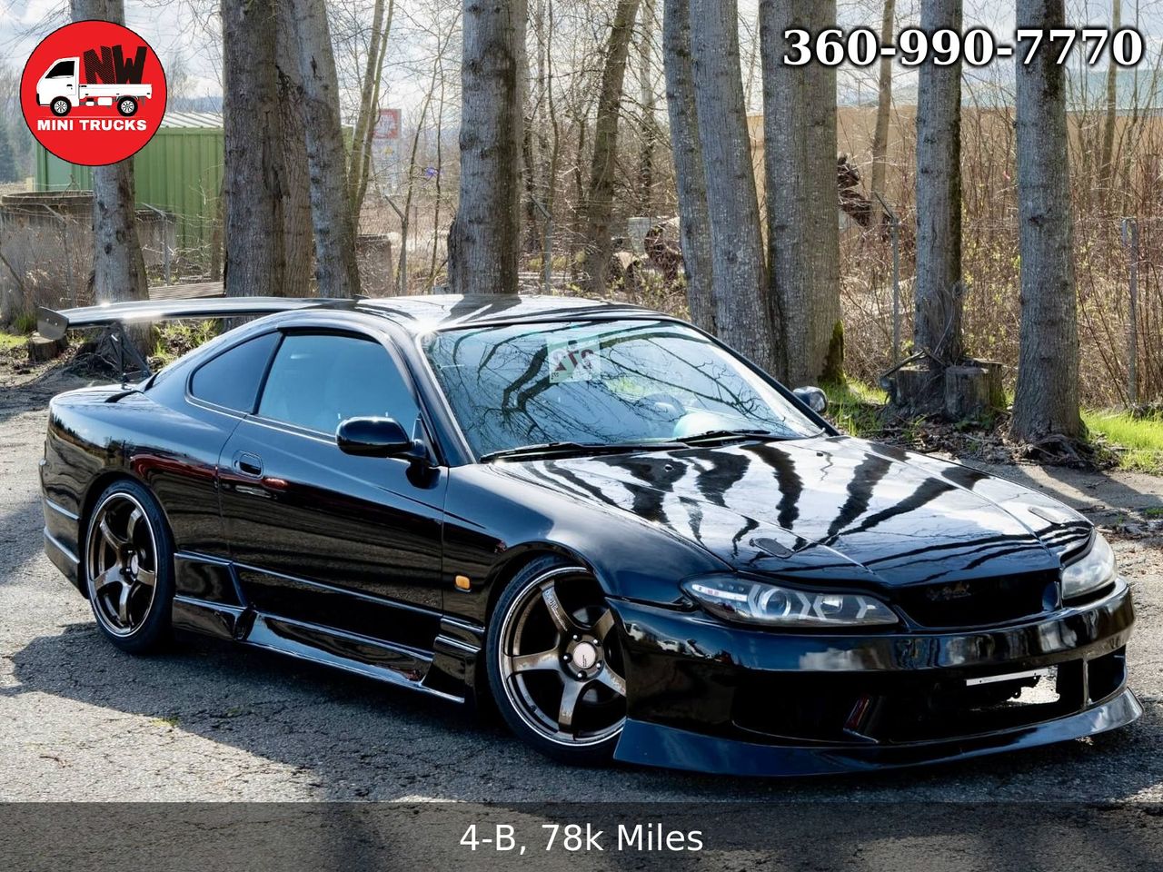 2000 Nissan Silvia Spec S B-Pkg F.S.R Aero, Advan TC-4, Coilovers, 5MT