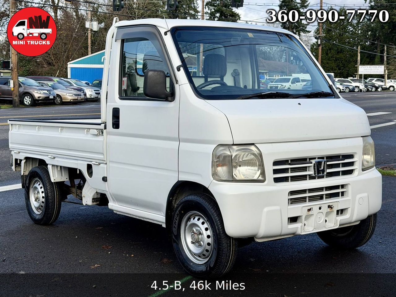 2000 Honda Acty EFI Realtime 4WD, AC, PS, Airbag, 5MT