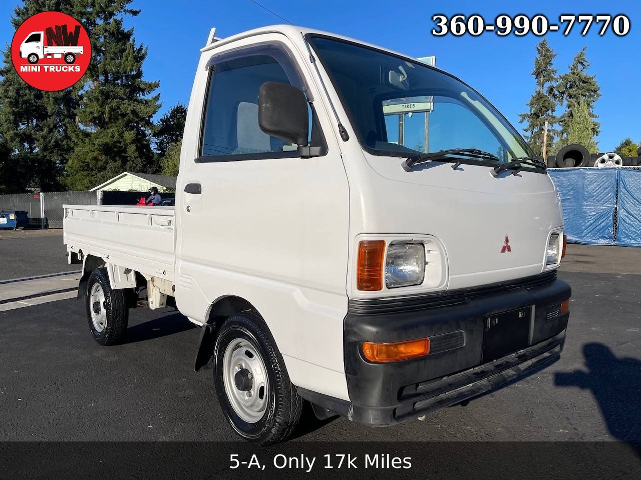 1997 Mitsubishi Minicab TL 4WD, 2Hi-4Hi, PS, AC, Automatic