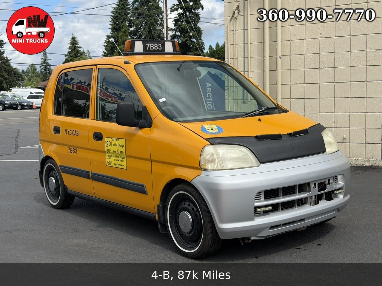 1997 Honda Life NYC Taxi Livery FWD, Fully Loaded, Automatic