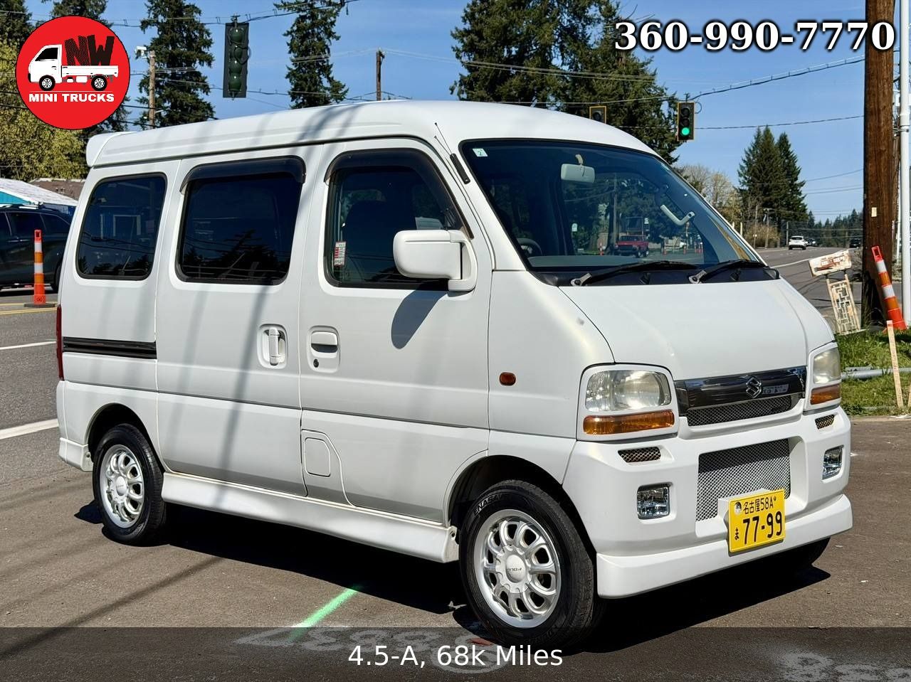 2001 Suzuki Every Joypop Turbo Sport 4WD, Fully Loaded, Auto