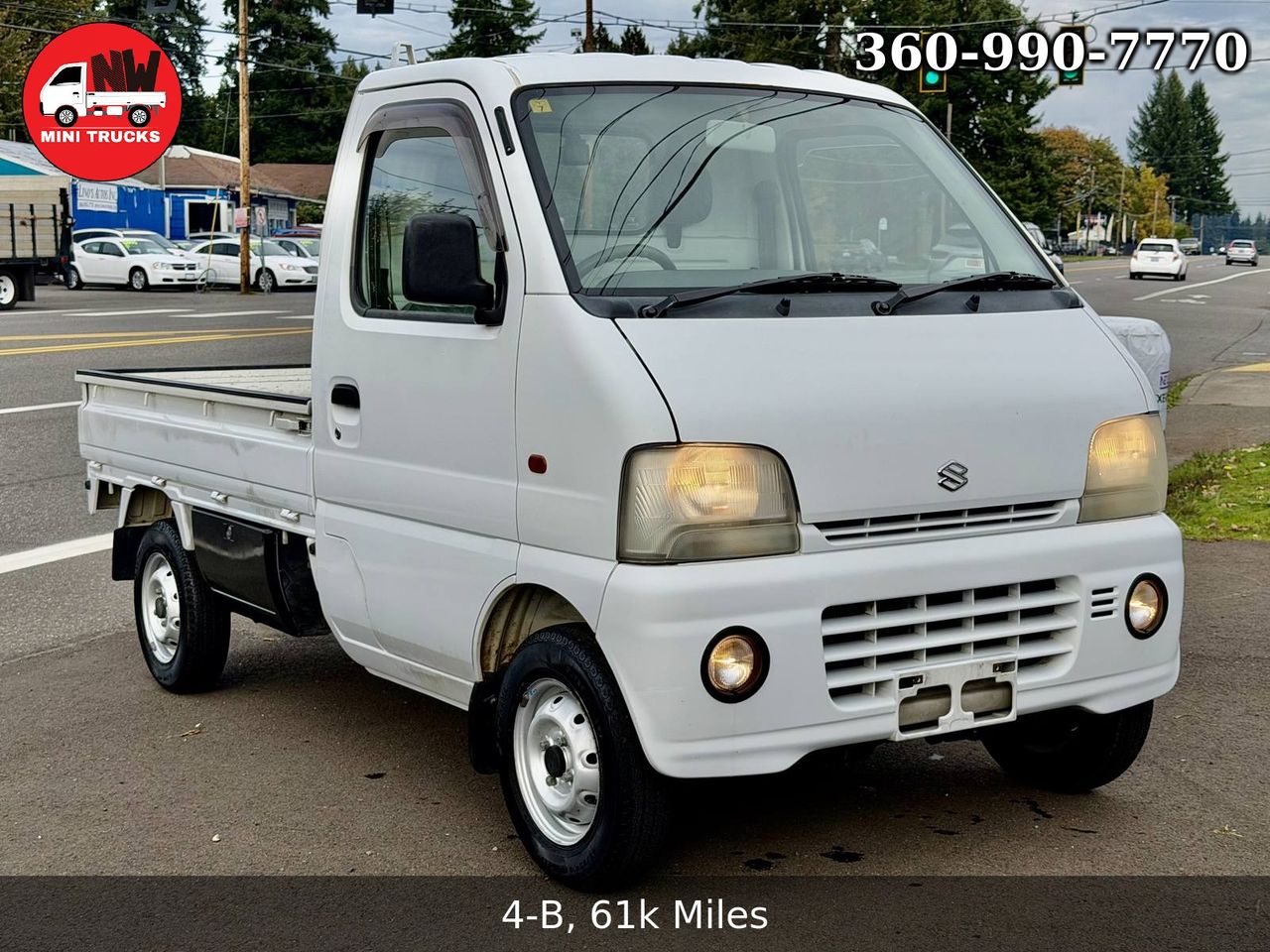 1999 Suzuki Carry EFI Turbo 4WD, 2Hi-4Hi, PS, AC, Airbag, Automatic 