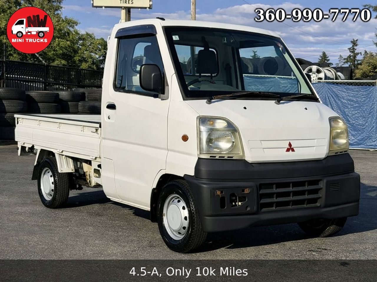 1999 Mitsubishi Minicab Mighty EFI 4WD, 2Hi-4Hi-4Lo, PS, 5MT, Like New!