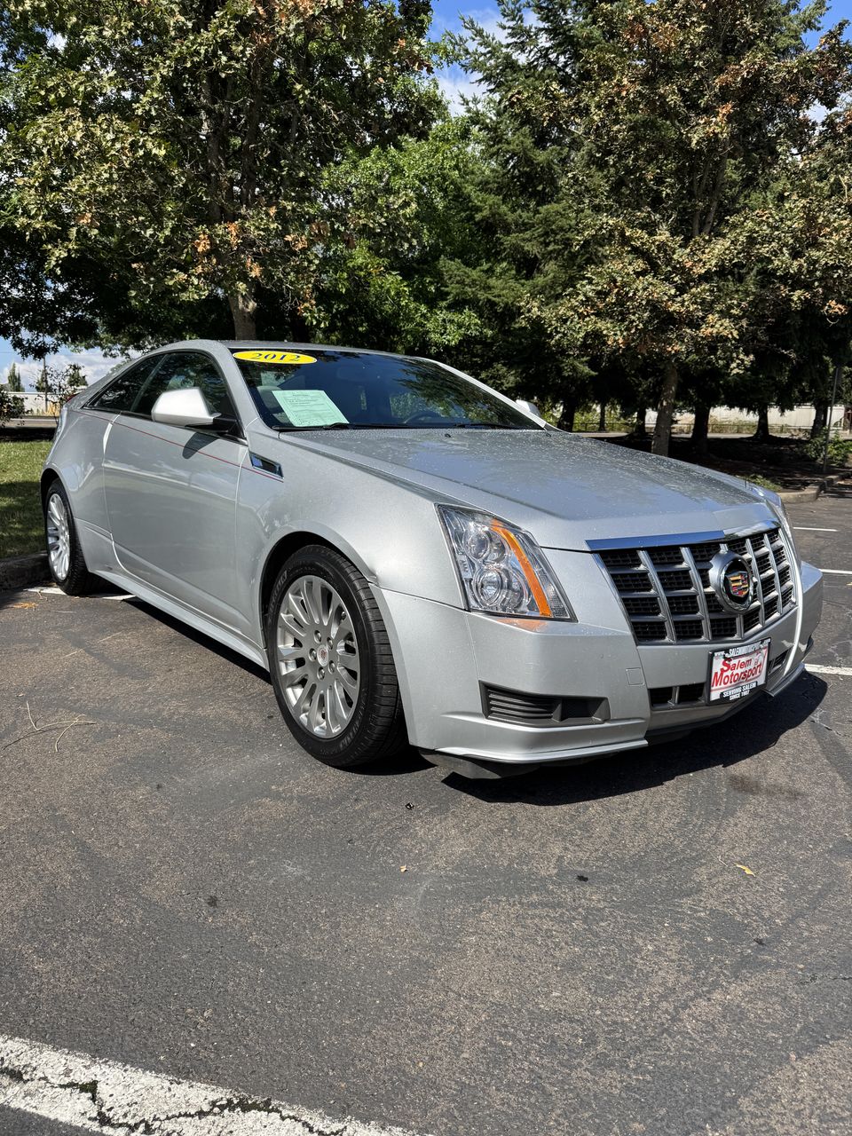 2012 Cadillac CTS Base Coupe