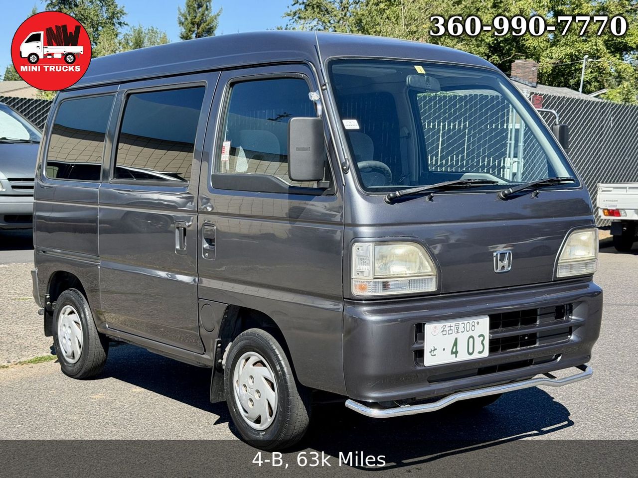 1998 Honda Street V RealTime 4WD, Mid-Engine, PS, AC, 5MT