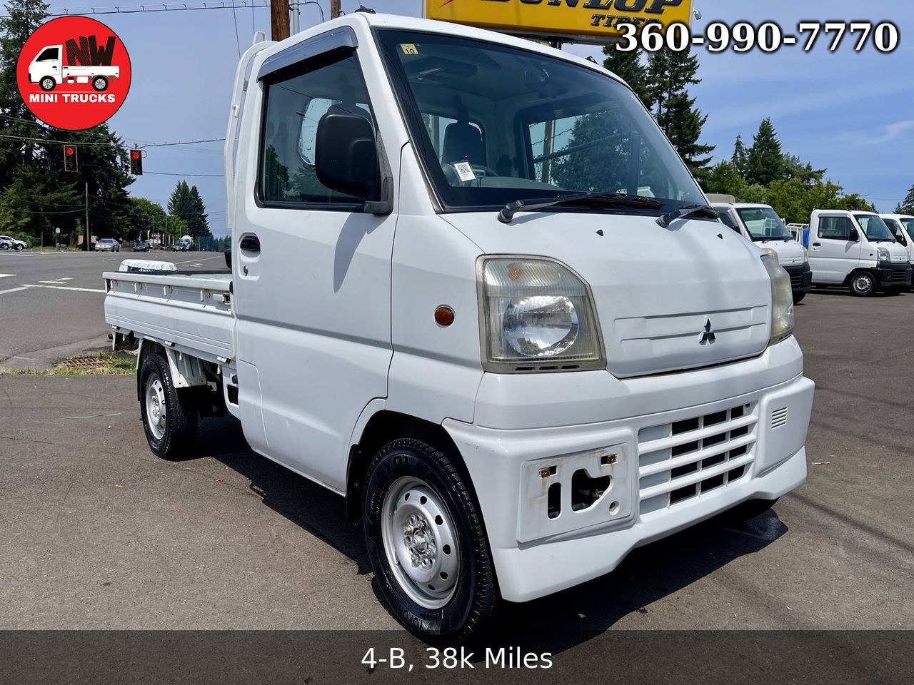 2000 Mitsubishi Minicab EFI 4WD, 2Hi-4Hi-4Lo, PS, AC, 5MT