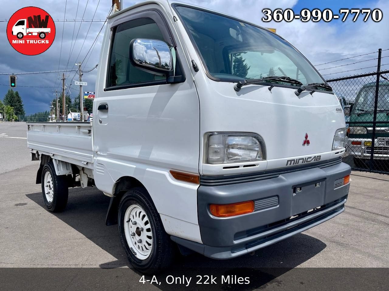 1998 Mitsubishi Minicab VX Special Edition 4WD, 2Hi-4Hi-4Lo, PS, 5MT