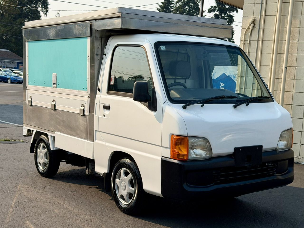 1999 Subaru Sambar EFI 2WD, PS, AC, Airbag, PopTop Food Truck