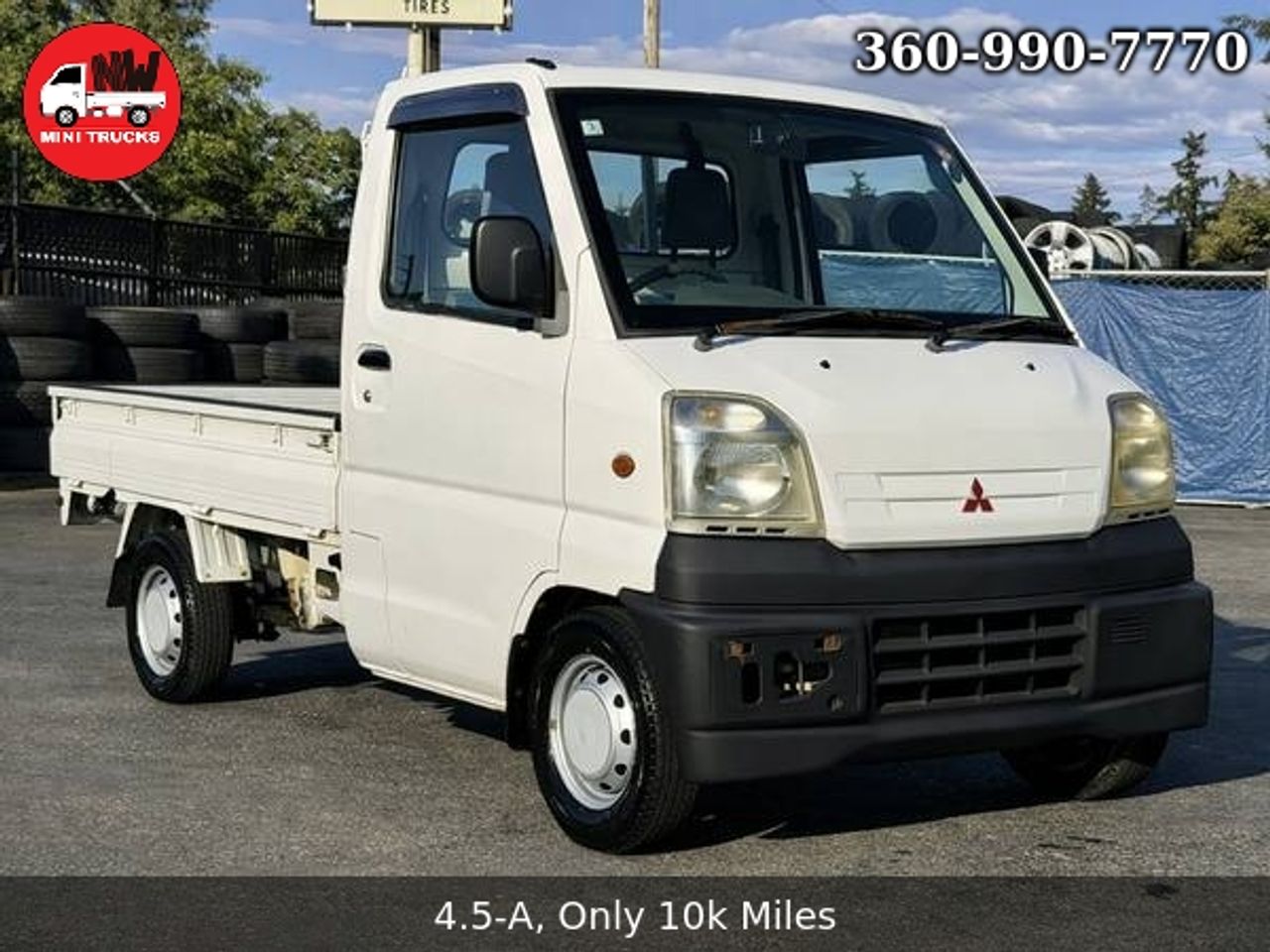 1999 Mitsubishi Minicab Mighty EFI 4WD, 2Hi-4Hi-4Lo, PS, 5MT, Like New!