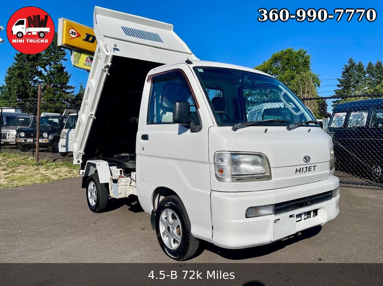 2000 Daihatsu Hi-Jet PTO HD Dump EFI 4WD, 2Hi-4Hi-4Lo, 5MT, PS, AC