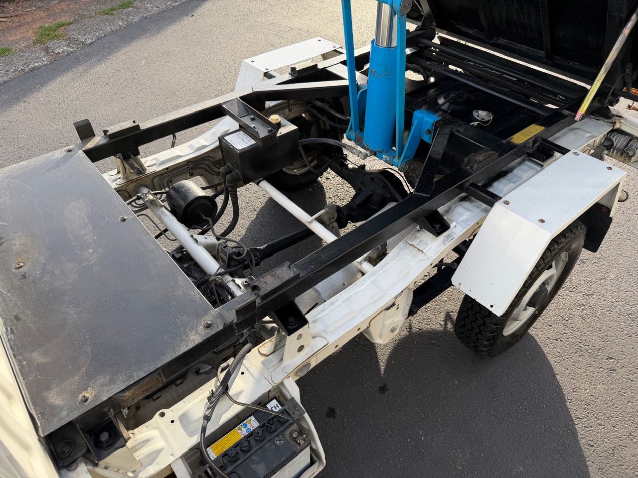 1995 Mitsubishi Minicab PTO HD Dump 4WD, 2Hi-4Hi-4Lo, PS, 5MT, LSD