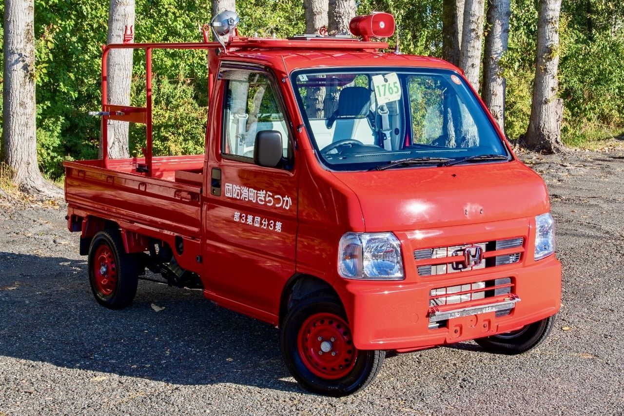 2001 Honda Acty Attack Fire EFI RealTime 4WD, PS, 5MT, UL-UR Difflock