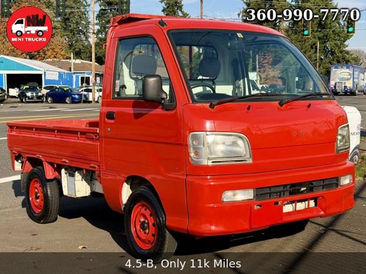 2000 Daihatsu Hi-Jet EFI DLI Fire 4WD, 2Hi-4H, PS, 5MT
