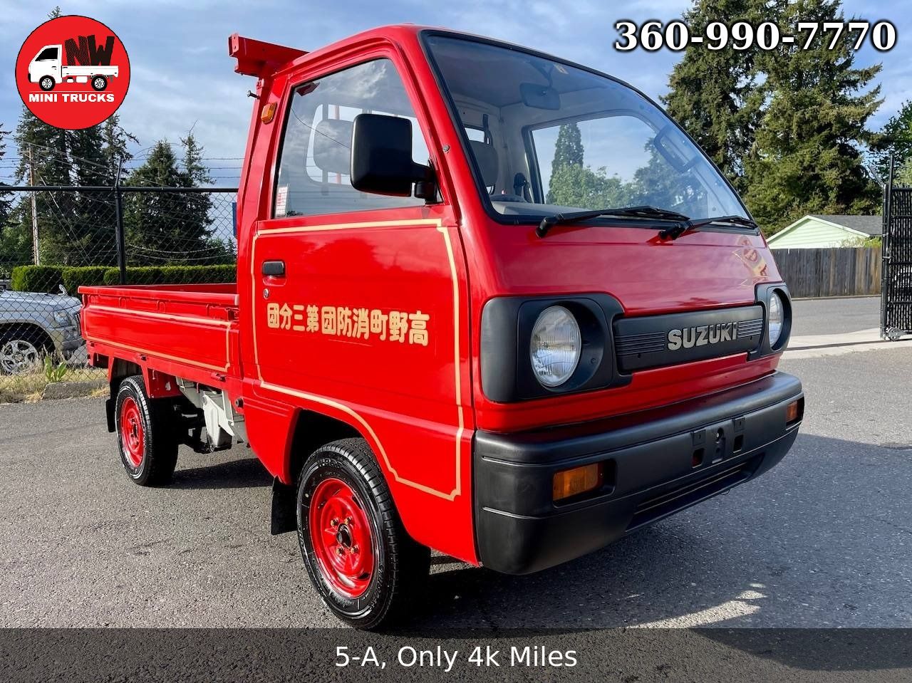 1990 Suzuki Carry Classic Fire 4WD, 2Hi-4Hi-4Lo, 4MT, Collector