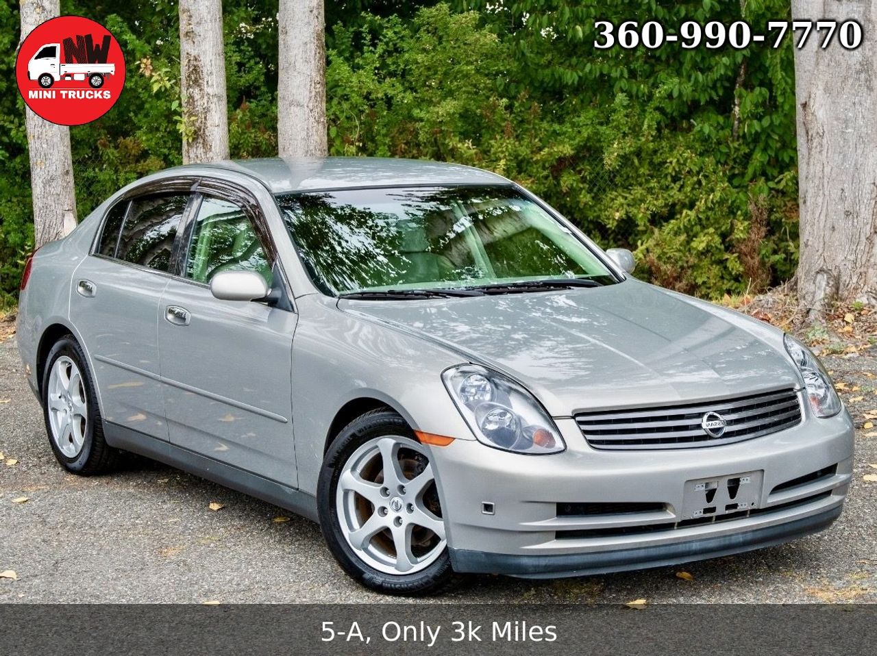 2001 Nissan Skyline 300 GT-P , RWD, Auto, Fully Loaded, Like New!!!