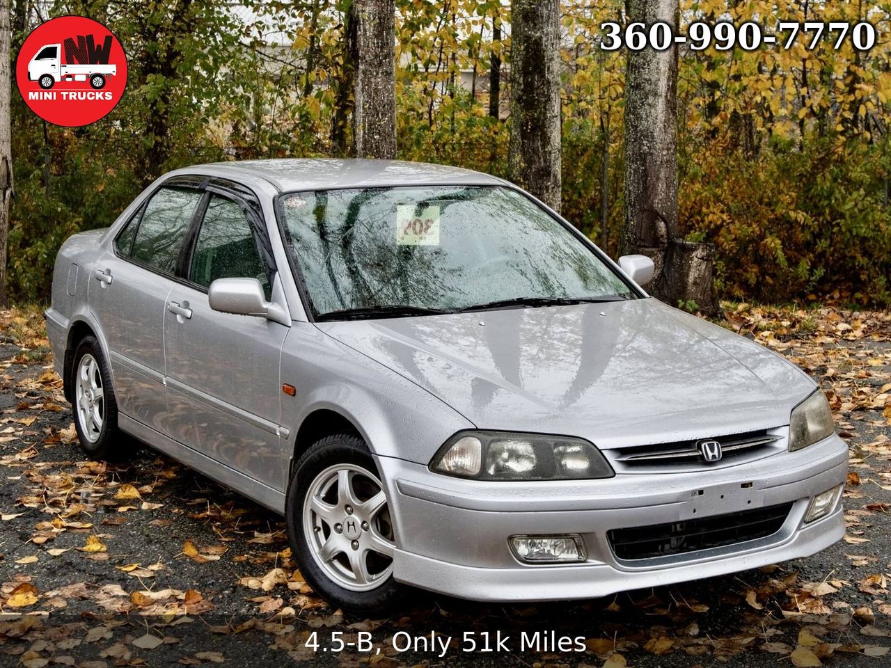 2000 Honda Torneo FWD, PW, PL, PS, AC, Automatic