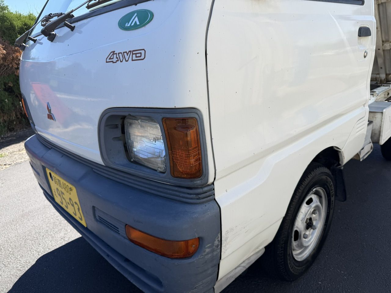 1995 Mitsubishi Minicab SD Dump 4WD, 2Hi-4Hi-4Lo, PS, AC, 5MT, LSD