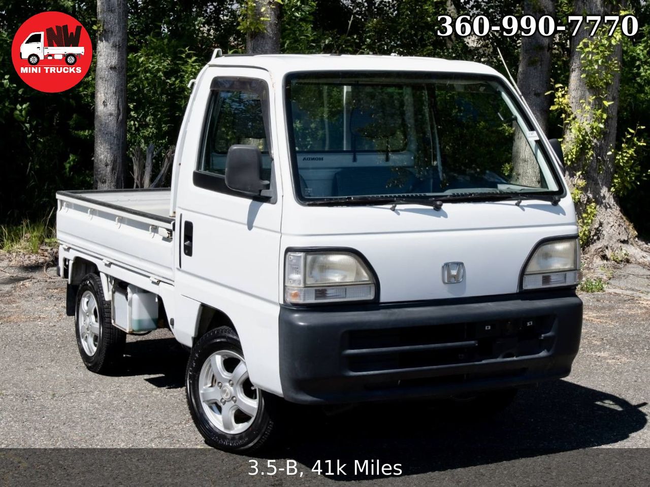 1997 Honda Acty Super Delux RealTime 4WD, Mid-Engine, 5MT