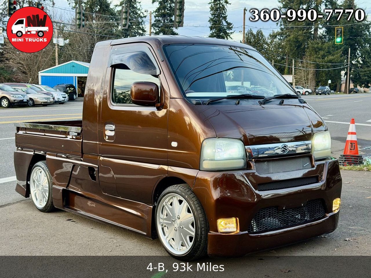 1999 Suzuki Carry Custom 4WD, 2Hi-4Hi-4Lo, PS, AC, 5MT