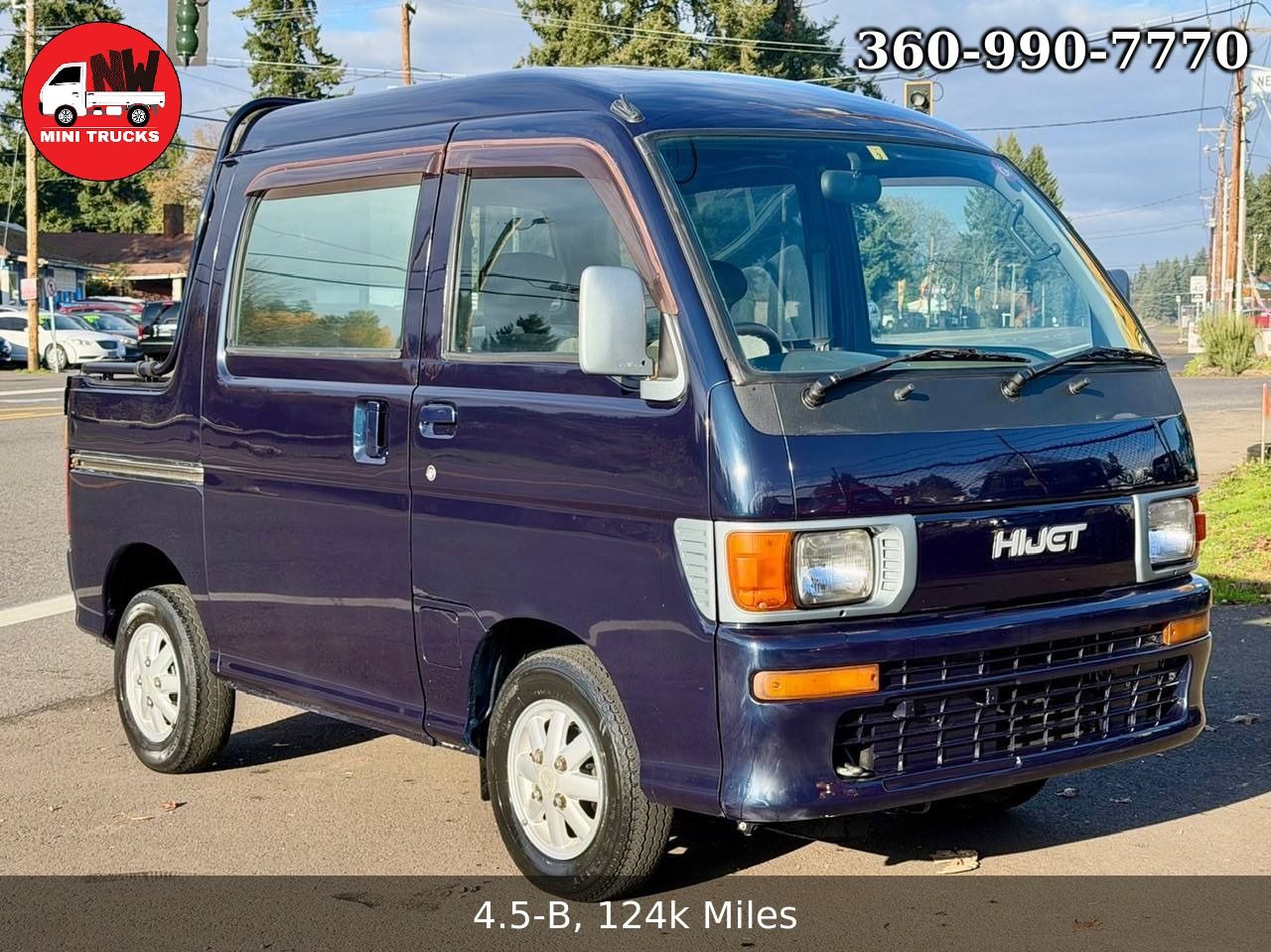 1998 Daihatsu Hi-Jet Deck Van Twincam 12V, 4WD, 2Hi-4Hi, AC, 5MT