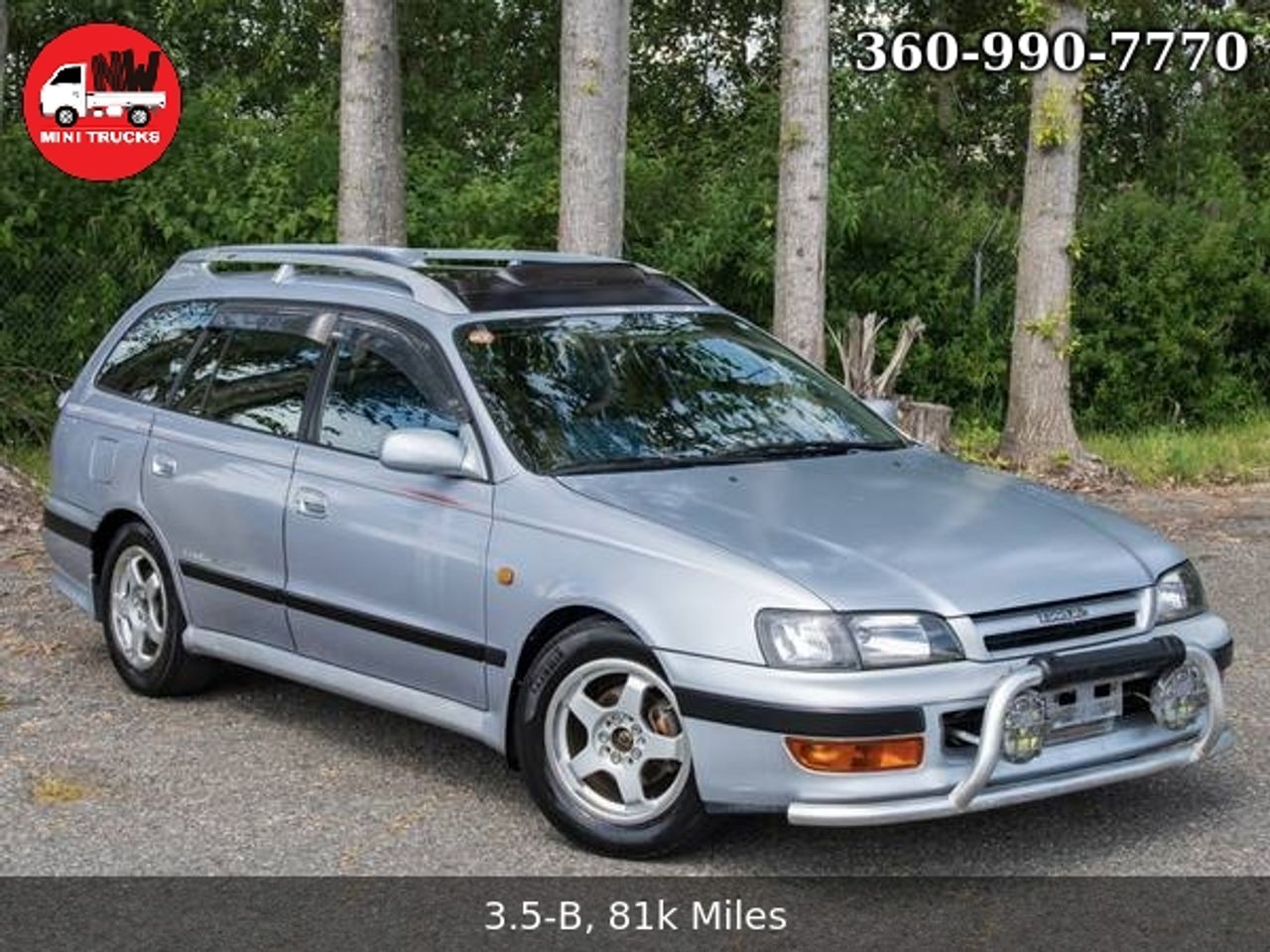 1997 Toyota Caldina Aerial TZ Limited 2.0 Fulltime 4WD, 5MT
