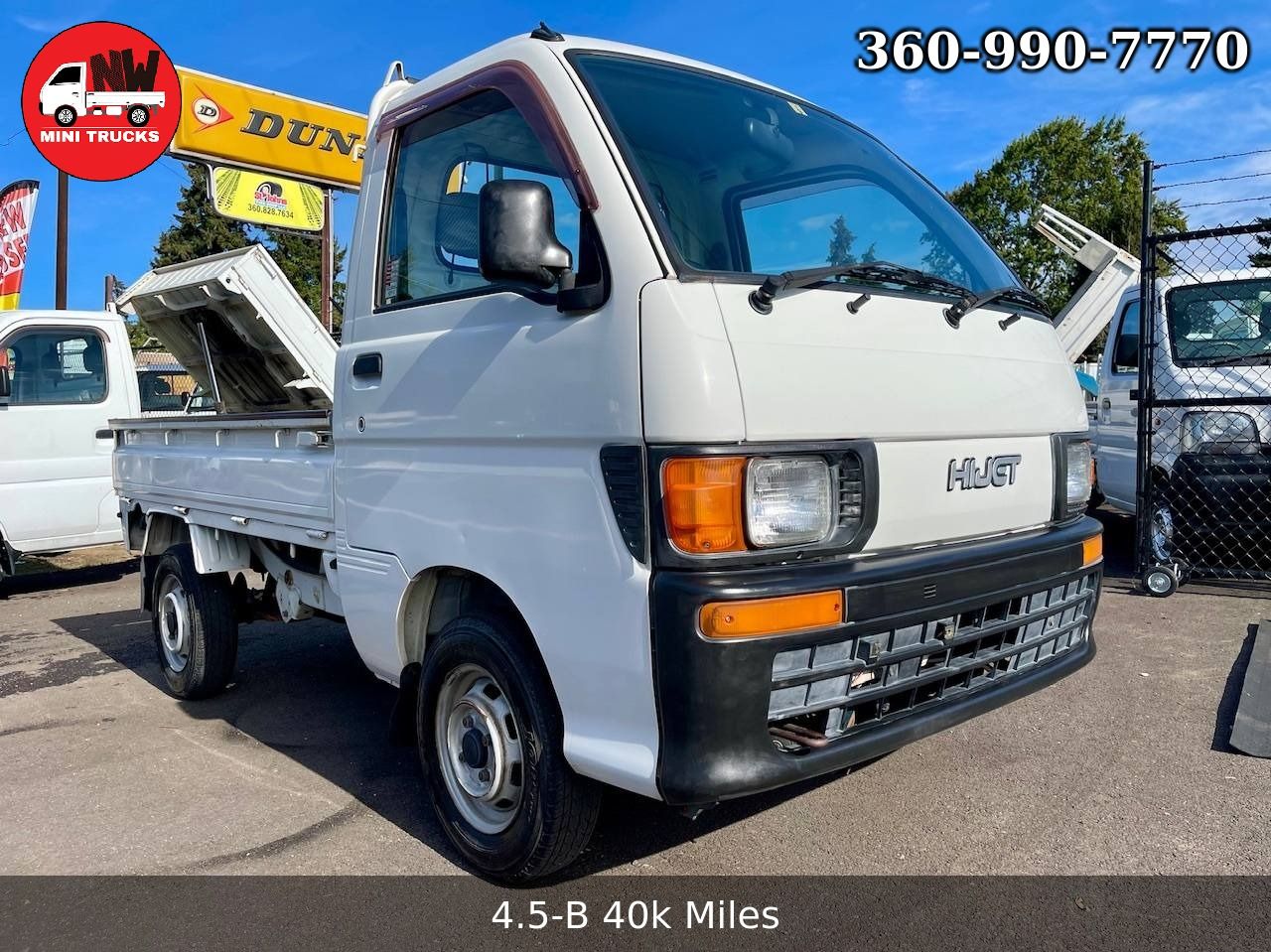 1997 Daihatsu Hi-Jet 4WD, 2Hi-4Hi-4Lo, AC, 5MT