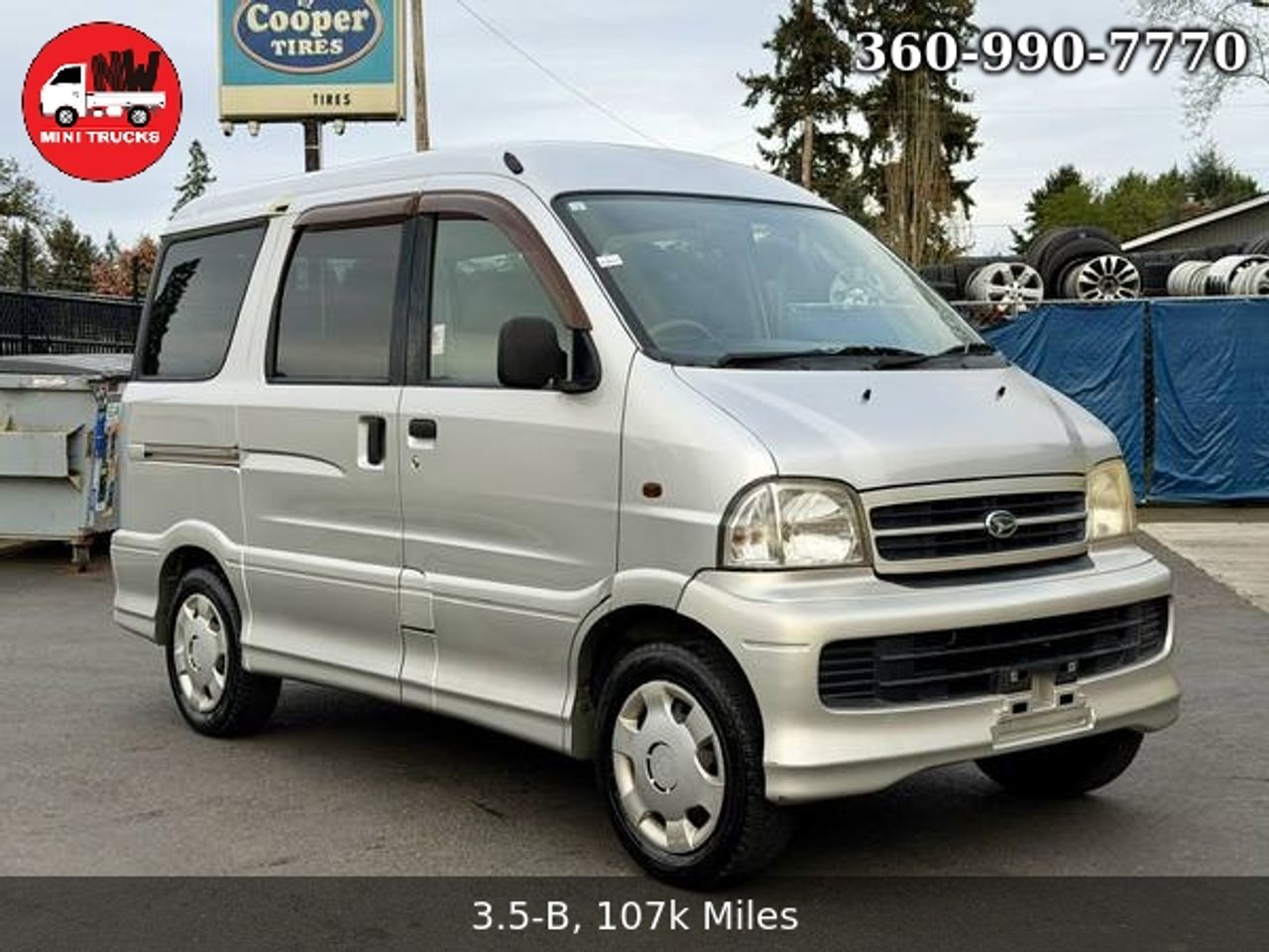 2001 Daihatsu Atrai 7 EFI 1.3L 4WD, PW, PL, PS, AC, 7 Passenger, 5MT