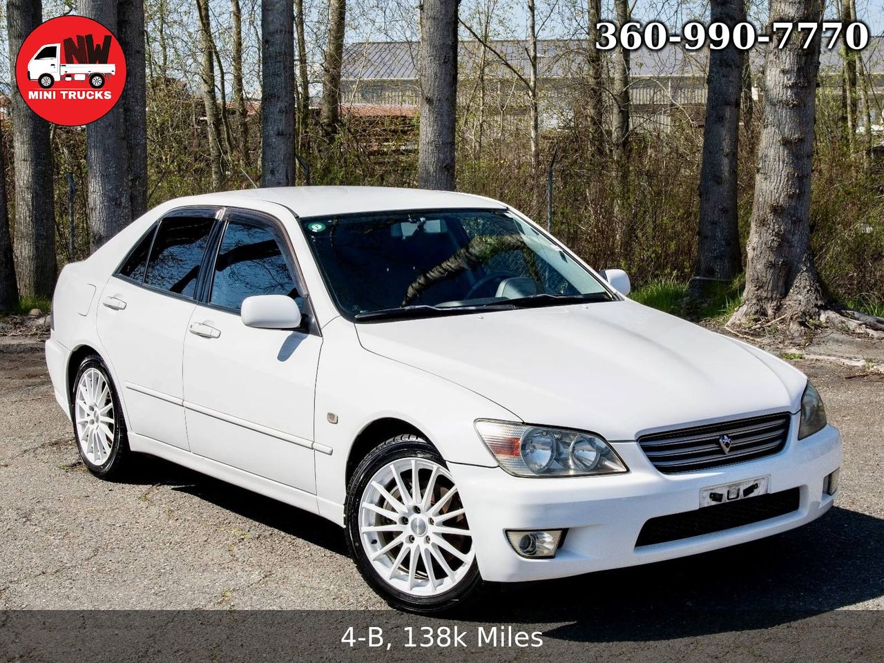 2001 Toyota Altezza X Edition RWD, PS, PW, AC, 5 Speed Manual
