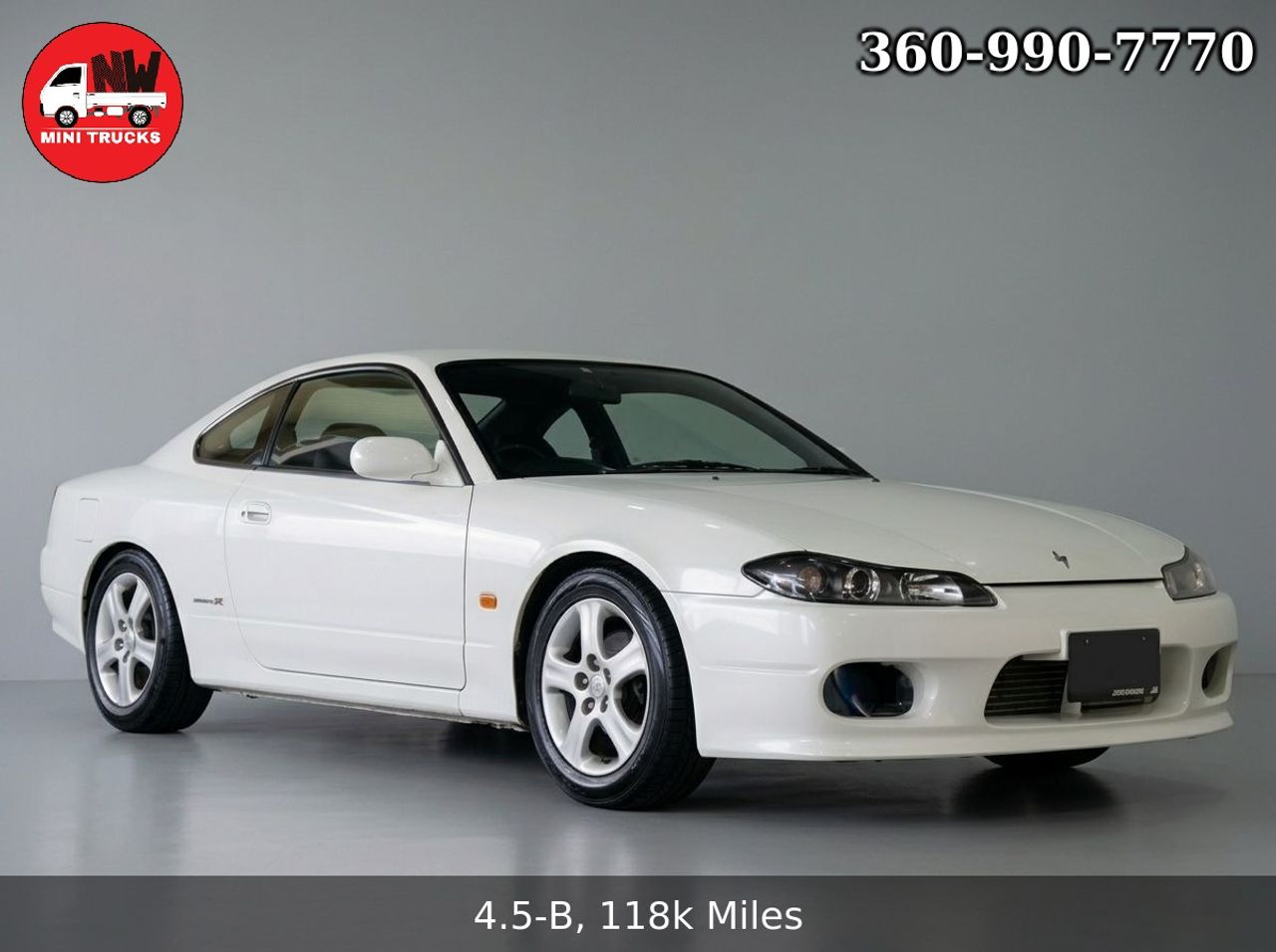 2000 Nissan Silvia Spec R Turbo Intercooled, RWD, 6MT, Mint!