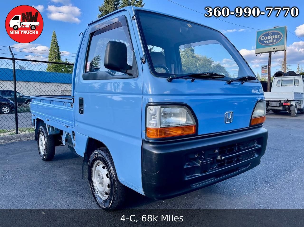 1995 Honda Acty Super Delux RealTime 4WD, Mid-Engine, 5MT, Rare!