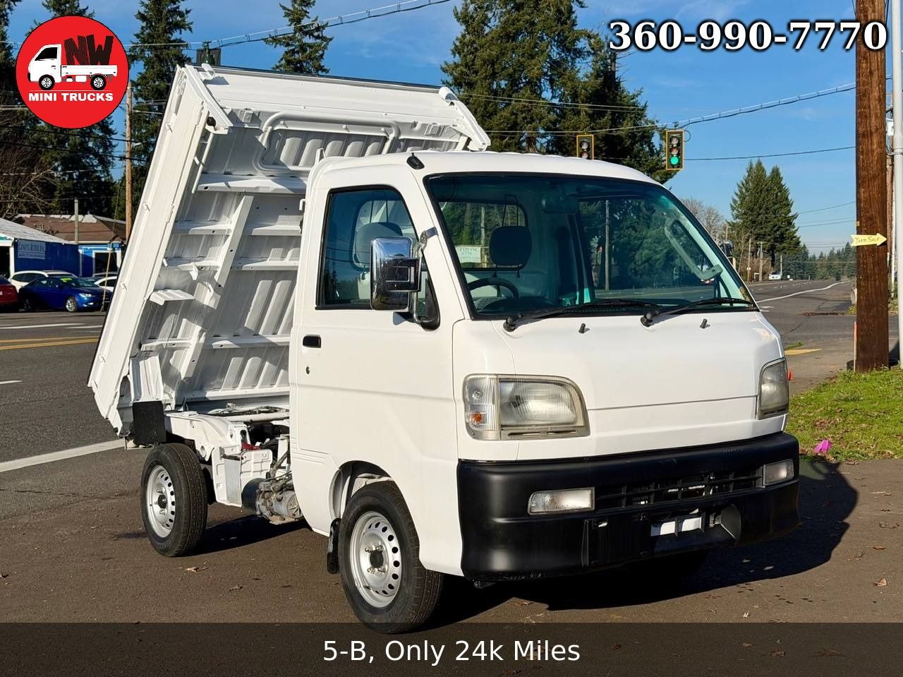 1999 Daihatsu Hi-Jet EFI DLI Dump 4WD, 2Hi-4Hi-4Lo, AC, 5MT, Difflock