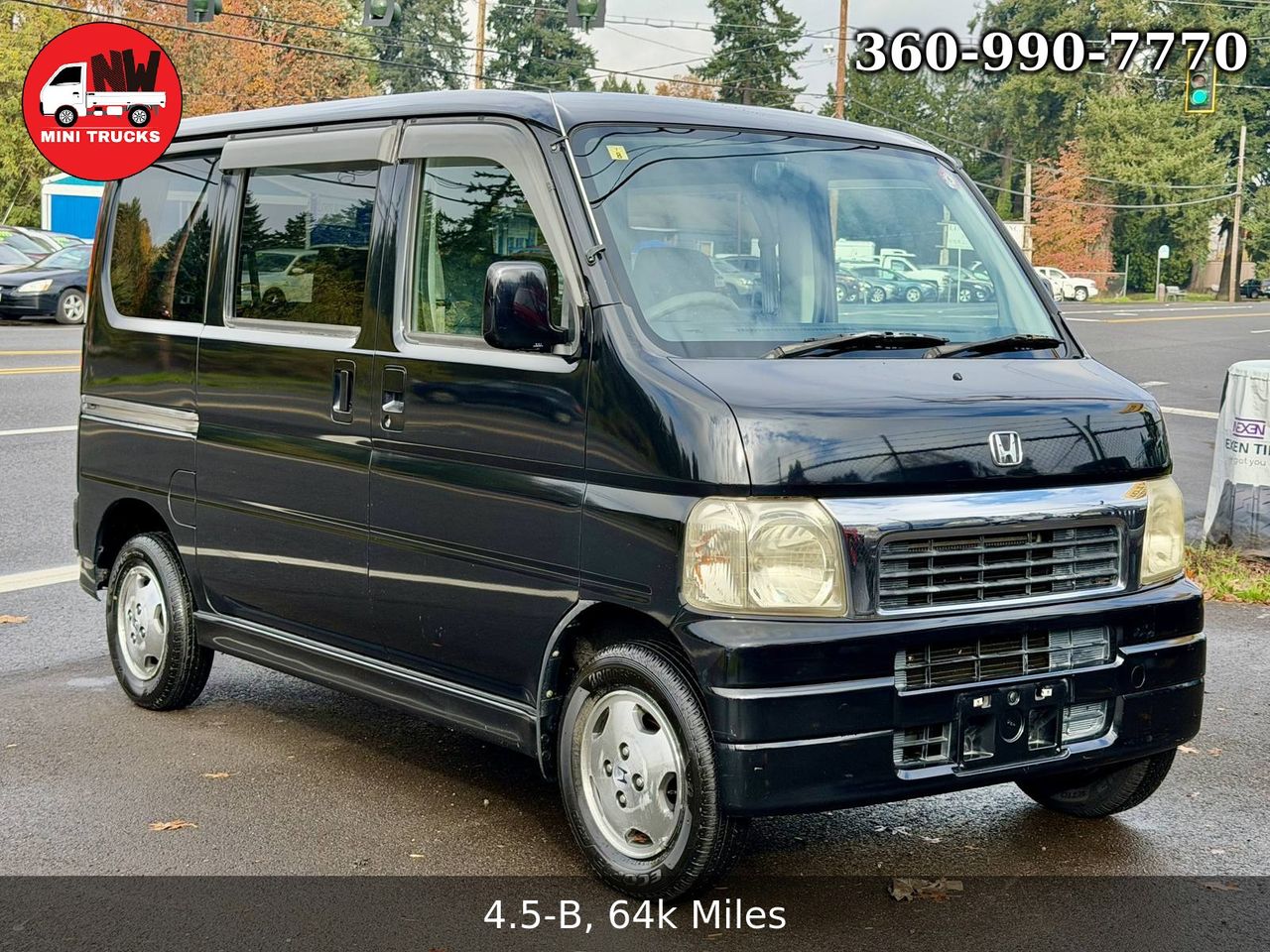2000 Honda Vamos RWD, PS, PW, PL, AC, Airbags, Automatic