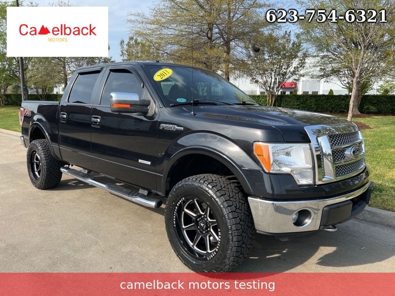 2011 FORD F150 LARIAT SUPERCREW