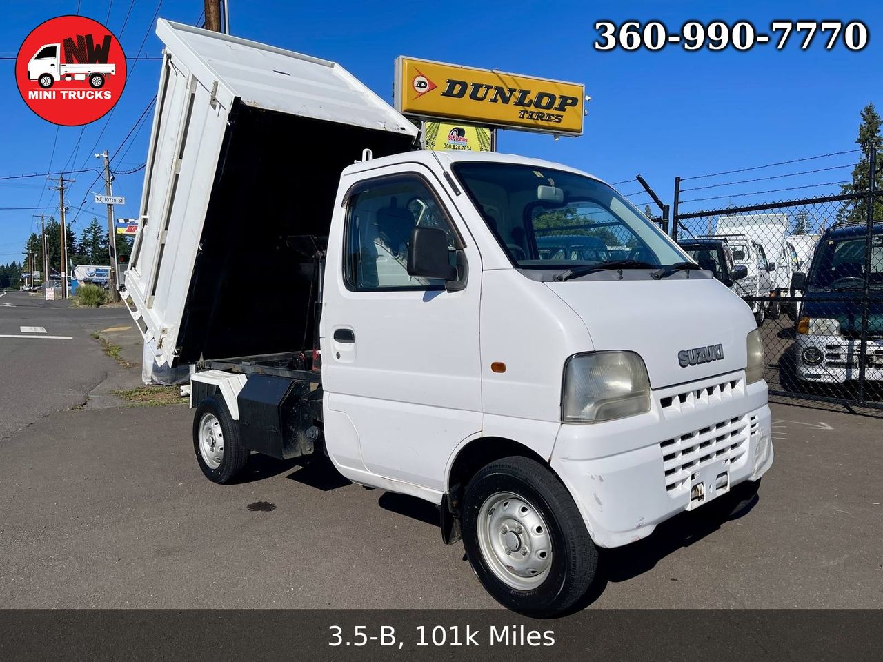 2000 Suzuki Carry Deep Dump 4WD, 2Hi-4Hi-4Lo, AC, PS, 5MT