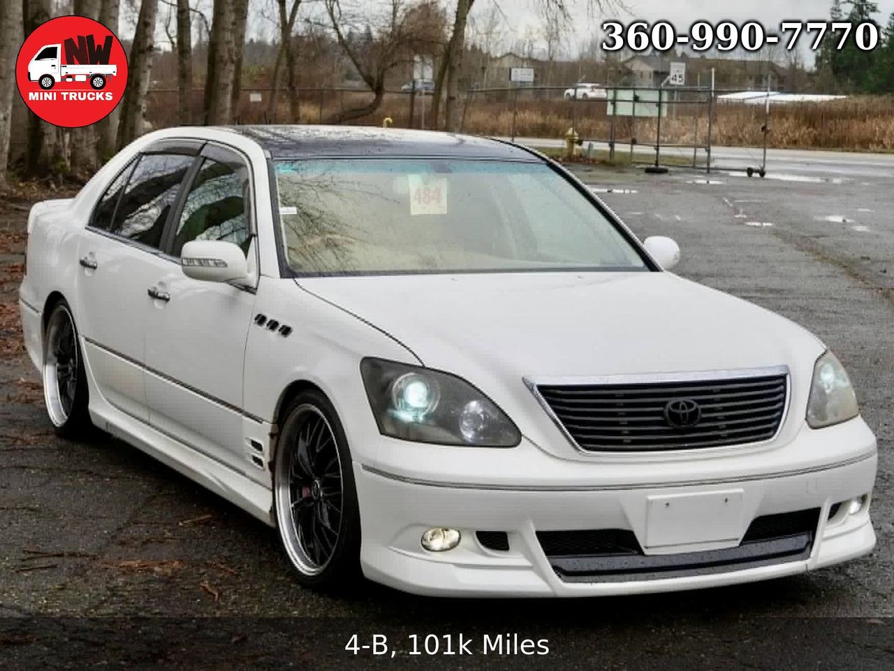 2001 Toyota Celsior VIP Type C WALD Exclusive Aero, 20" BADX Wheels