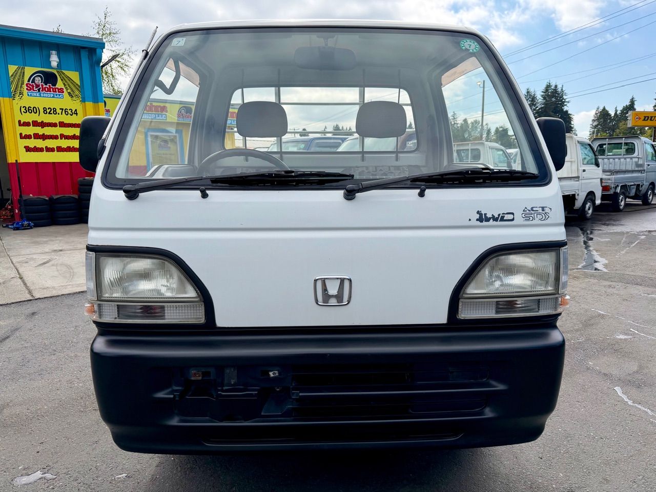 1994 Honda Acty HD Dump RealTime 4WD, Mid-Engine, AC, 5MT
