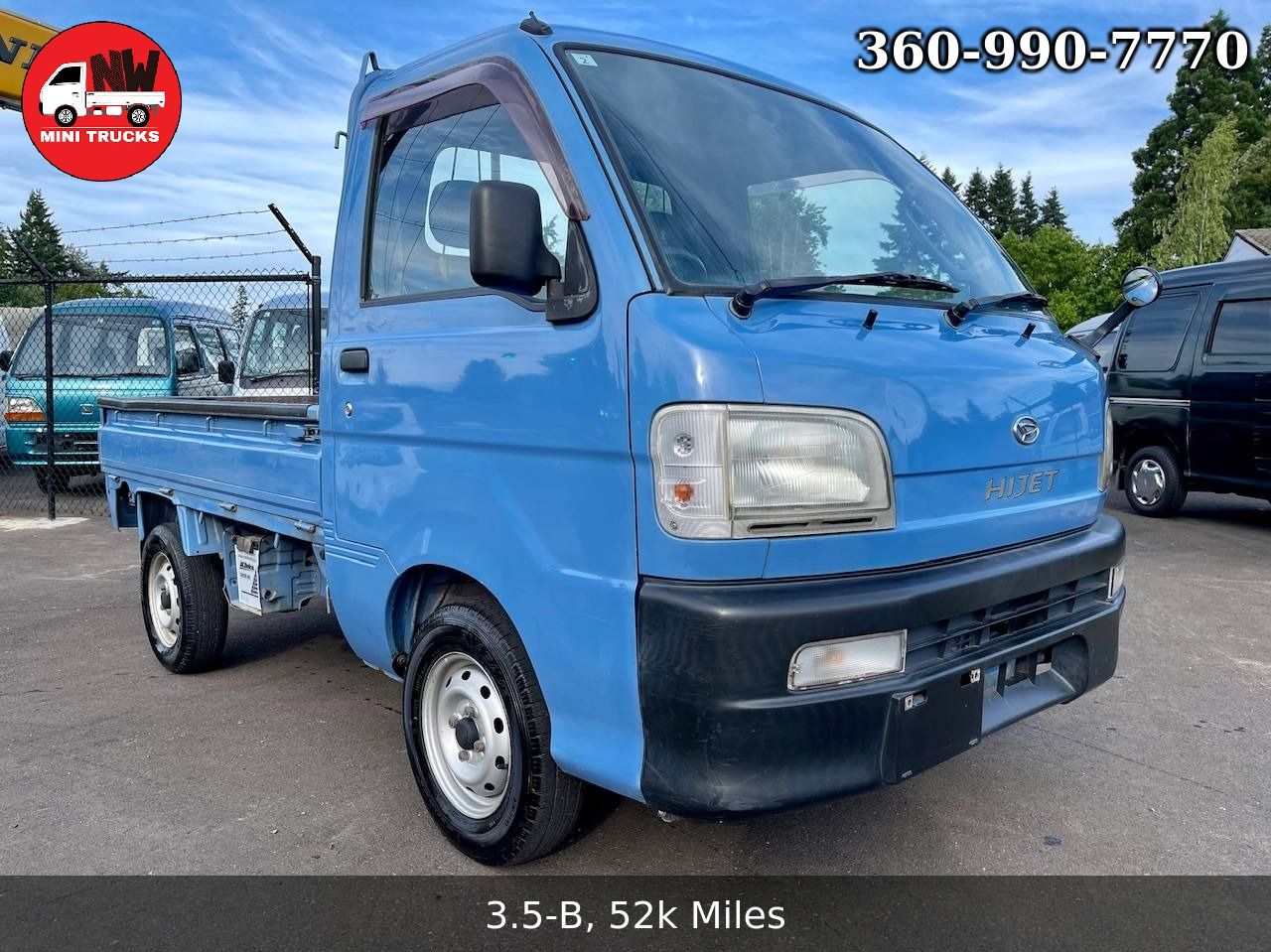 1999 Daihatsu Hi-Jet Climber EFI 4WD, 2Hi-4Hi-4Lo, 5MT, Difflock
